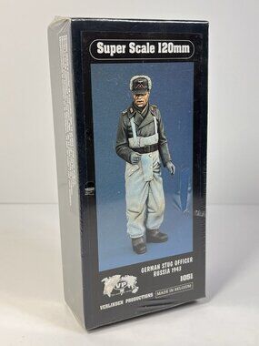 SEALED Verlinden Super Scale 120mm German Stud Officer Russia 1943 1051 NEW BN
